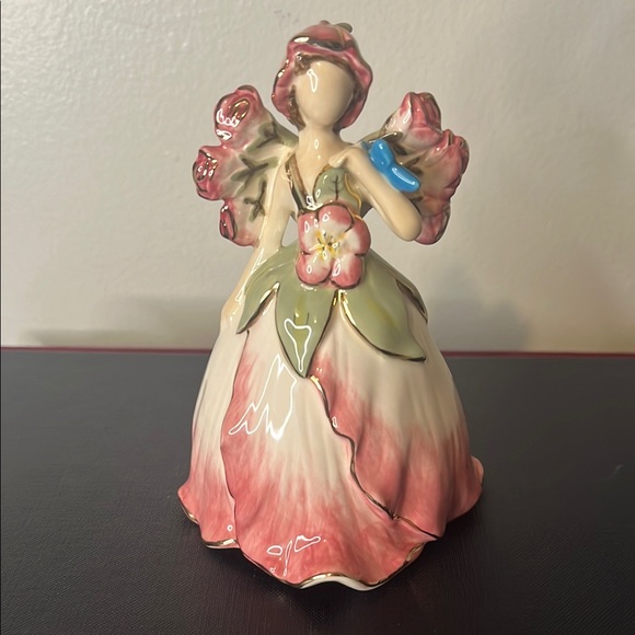 Blue Sky Other - Blue Sky Clayworks Rose Angel Bell Figurine by Heather Goldminc 2007